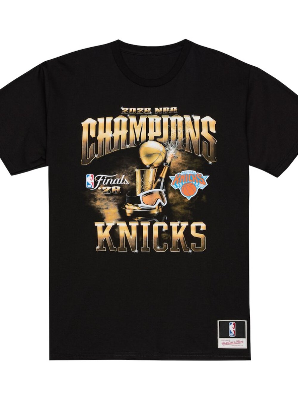 Mitchell & Ness New York Knicks 2026 NBA Finals Champions T-Shirt